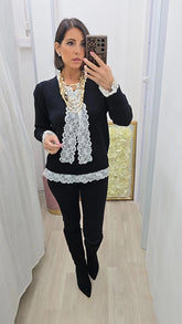 PULL PIZZO NERO